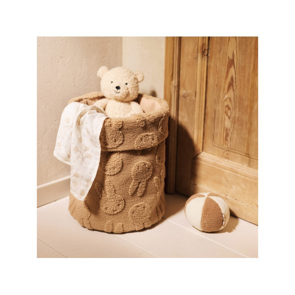 JOLLEIN KOŠÍK ÚLOŽNÝ MIFFY JACQUARD TEDDY BISCUIT - BOXY NA HRAČKY - SPINKÁNÍ