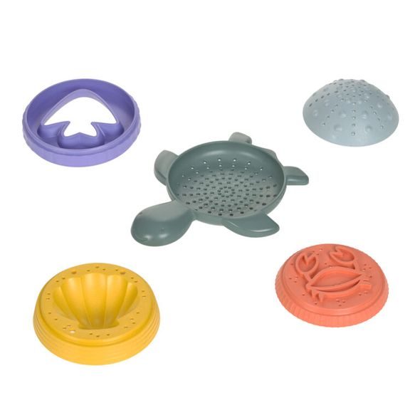 LÄSSIG BABIES STACKING TOY TURTLE GREEN - STOHOVACÍ HRAČKY - PRO DĚTI