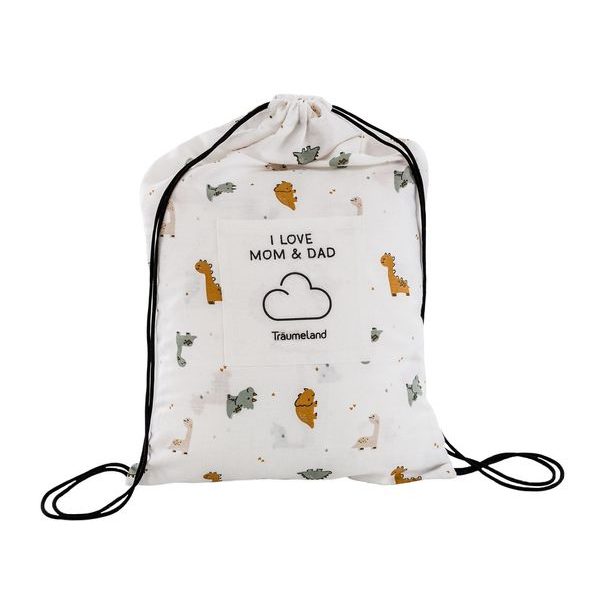 TRÄUMELAND POVLEČENÍ 135/200 + 80/80 DINOLINO - POVLEČENÍ DO POSTÝLKY - SPINKÁNÍ