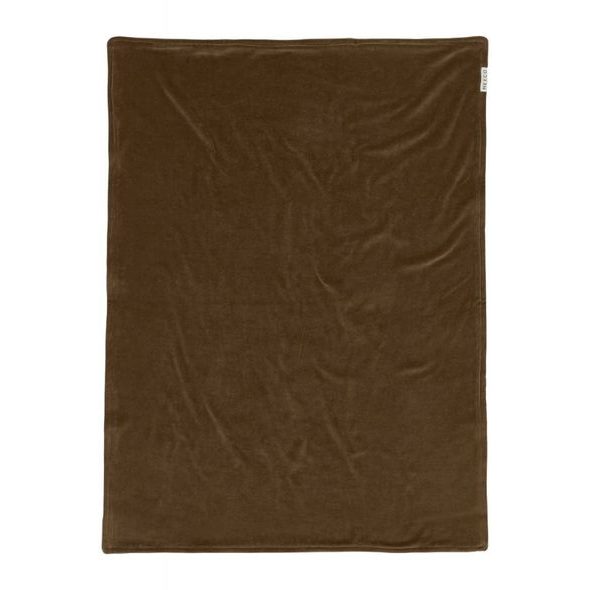 MEYCO DEKA KNIT BASIC SAMET - CHOCOLATE - DĚTSKÉ DEKY PRO MIMINKA - SPINKÁNÍ