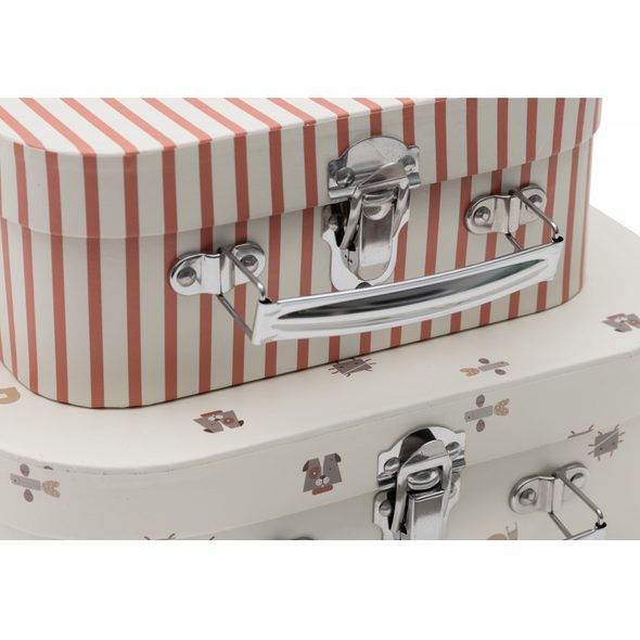 JOLLEIN SADA KUFŘÍKŮ 2 KS ANIMAL FRIENDS - BOXY NA HRAČKY - SPINKÁNÍ