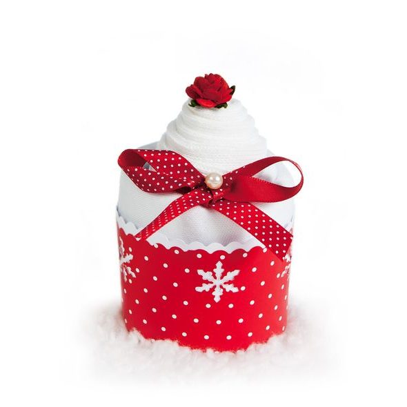 BABYCAKE VÁNOČNÍ MUFFINEK - BRYNDÁKY - KRMENÍ