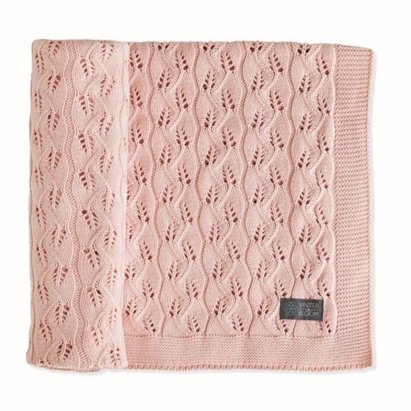 VINTER & BLOOM DEKA MOMENT ORGANIC CLOUD PINK - DĚTSKÉ DEKY PRO MIMINKA - SPINKÁNÍ