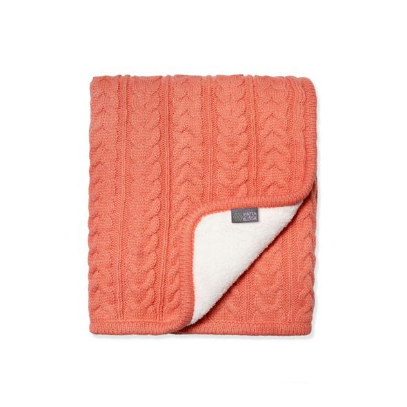 VINTER & BLOOM DEKA CUDDLY SOFT CORAL - DĚTSKÉ DEKY PRO MIMINKA - SPINKÁNÍ