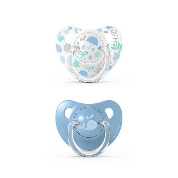 SUAVINÉX DUDLÍK ANATOMICKÝ SILIKON MEMORIES +18M 2KS - ŠIDÍTKA A DOPLŇKY - KRMENÍ