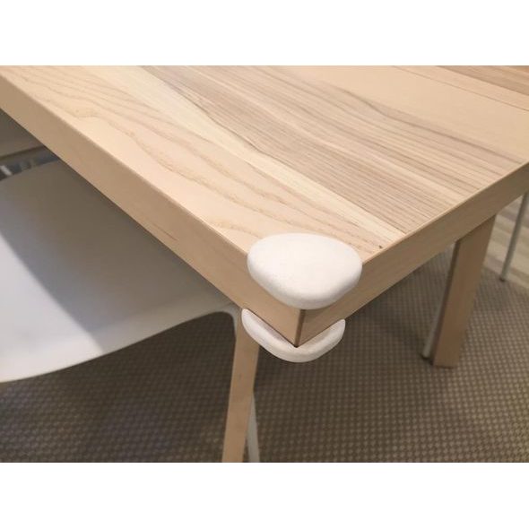 BABYDAN CHRÁNIČE ROHŮ 4KS CORNER GUARD WHITE, BIO - BEZPEČNOST DĚTÍ V DOMÁCNOSTI - KOUPÁNÍ A ZDRAVÍ