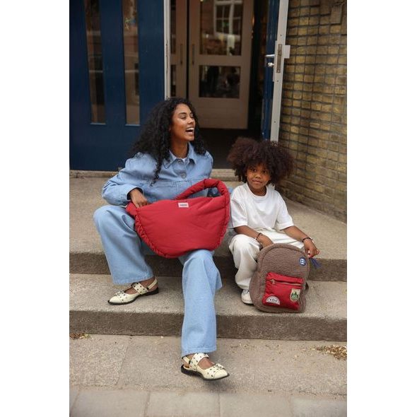 STUDIO NOOS PUFFY CROSS BODY BAG RED - ORGANIZÉRY A KOŠÍKY - KOČÁRKY A PŘÍSLUŠENSTVÍ