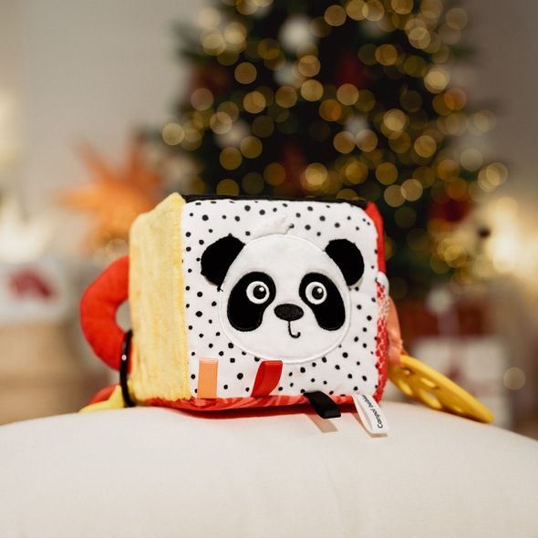 CANPOL BABIES SENZORICKÁ KOSTKA BABIESBOO - SENZORICKÉ HRAČKY - PRO DĚTI