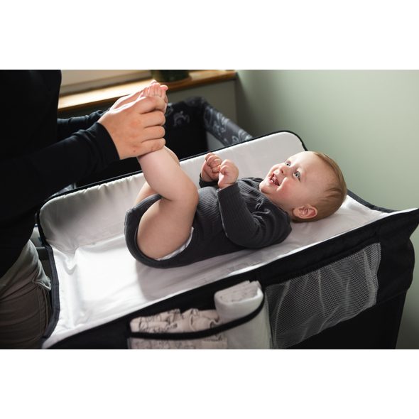 KIDNORT CESTOVNÍ POSTÝLKA KIDNORT STUGAN SVĚTLE ŠEDÁ - CESTOVNÍ POSTÝLKY - SPINKÁNÍ