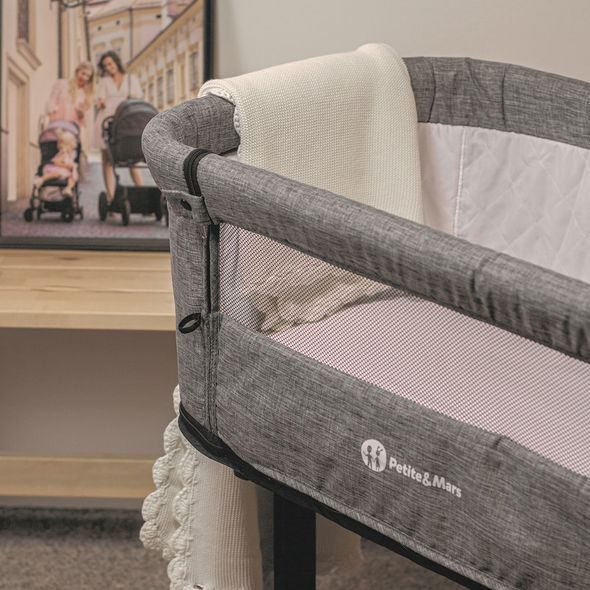 PETITE&MARS NAPÍNACÍ PROSTĚRADLO NEPROMOKAVÉ DO MALÉ POSTÝLKY SOFT DREAM MINI 84 X 50 WHITE - PROSTĚRADLA - SPINKÁNÍ