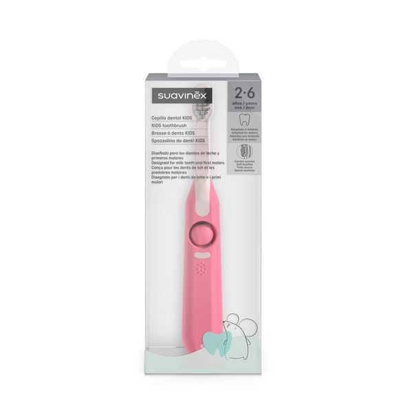 SUAVINEX DĚTSKÝ KARTÁČEK NA ZOUBKY KIDS 2-6 LET - ZUBNÍ KARTÁČKY A PASTY - KOUPÁNÍ A ZDRAVÍ