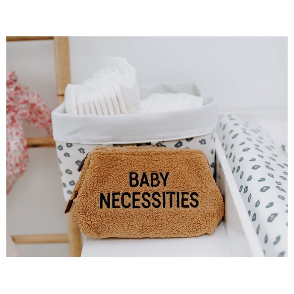CHILDHOME TOALETNÍ TAŠKA BABY NECESSITIES TEDDY BEIGE - KOSMETICKÉ TAŠKY - PŘEBALOVÁNÍ