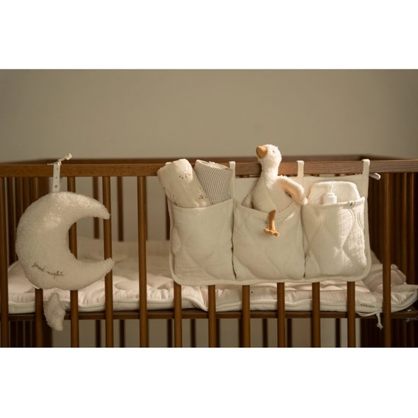 LITTLE DUTCH ORGANIZÉR PURE SOFT WHITE - DEKORACE A POLIČKY - SPINKÁNÍ