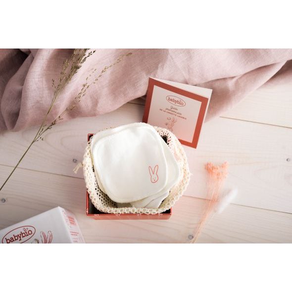 BABYBIO HYGIENICKÉ ŽÍNKY Z BIO BAVLNY DOPLŇOVACÍ SADA - LÁTKOVÉ UBROUSKY - PŘEBALOVÁNÍ