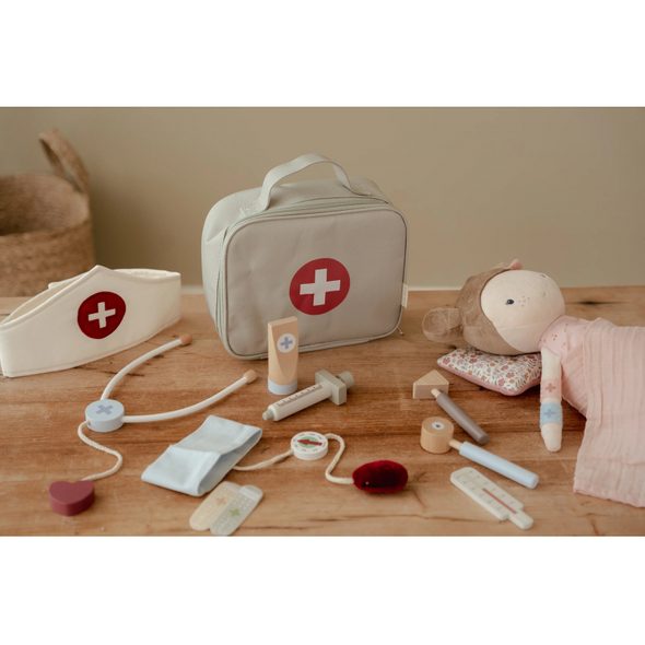 LITTLE DUTCH DOKTORSKÝ SET GREEN - LITTLE DUTCH - PRO DĚTI