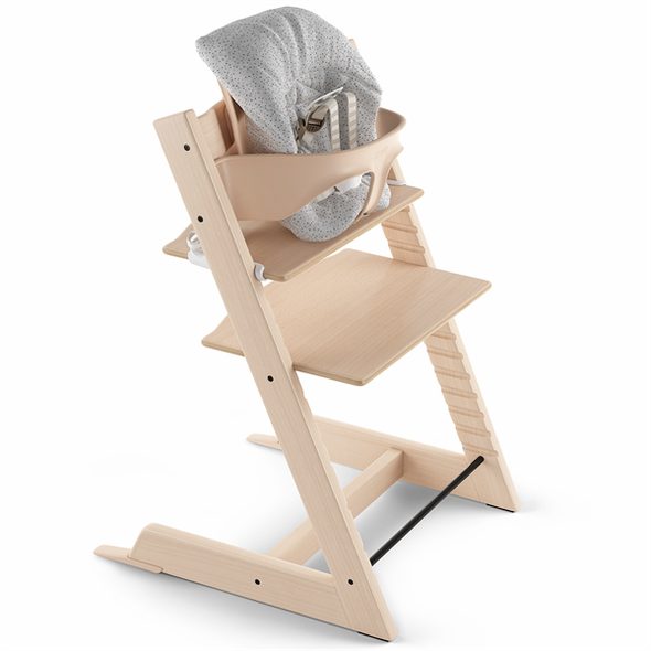 STOKKE® TRIPP TRAPP® OAK - JÍDELNÍ ŽIDLIČKY DŘEVĚNÉ - KRMENÍ