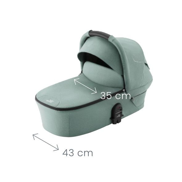 BRITAX-RÖMER SET KOČÁREK SMILE 5Z + HLUBOKÁ KORBA STYLE - DVOJKOMBINACE - KOČÁRKY A PŘÍSLUŠENSTVÍ