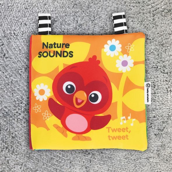 BABY EINSTEIN KNIHA PLNÁ AKTIVIT MULTISENZORICKÁ NATURE SOUNDS™, 0M+ - KNÍŽKY PRO NEJMENŠÍ - PRO DĚTI