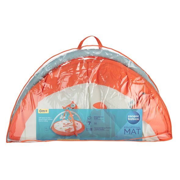 CANPOL BABIES EDUKATIVNÍ HRACÍ DEKA FOX - HRACÍ DEKY - PRO DĚTI