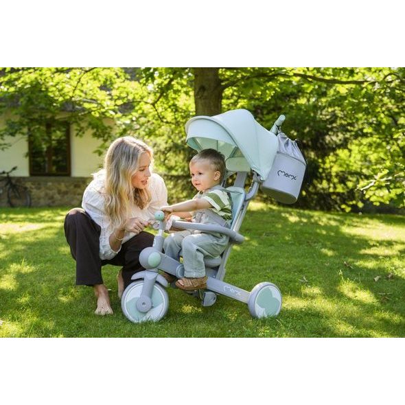 MOMI TŘÍKOLKA MOMI SOLIVIA ŠEDÁ - TŘÍKOLKY ŠLAPACÍ - NOŠENÍ & SPORT