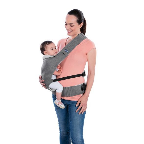 CHICCO NOSÍTKO DĚTSKÉ MYAMAKI COMPLETE - GREY STRIPES - KLOKANKY A ŠÁTKY - NOŠENÍ & SPORT