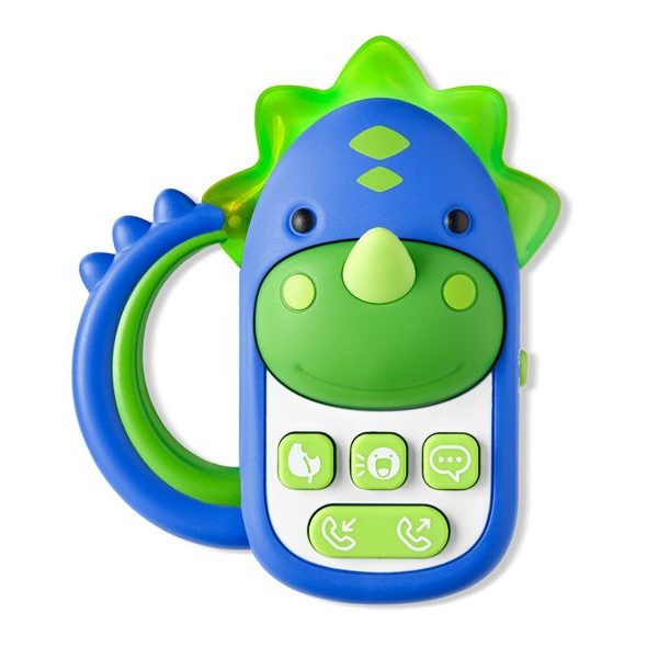 SKIP HOP HRAČKA HUDEBNÍ TELEFON DINOSAURUS 6 M+ - HUDOBNÉ HRAČKY - PRO DĚTI