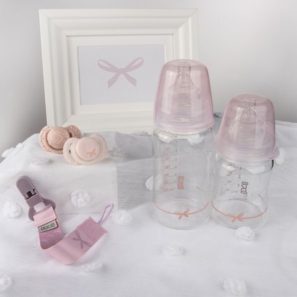 LOVI STUŽKA NA DUDLÍK S KLIPEM BABY SHOWER HOLKA - ŠIDÍTKA A DOPLŇKY - KRMENÍ