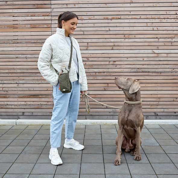 PALOPA TAŠKA NA LAHEV A SVAČINU BOUDI DARK OLIVE - PRO MAZLÍČKY - NOŠENÍ & SPORT