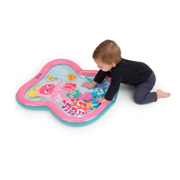 BABY EINSTEIN PODLOŽKA VODNÍ PRO ROZVOJ MOTORIKY JIGGLING JANET™ TUMMY TIME, 0M+ - HRACÍ DEKY - PRO DĚTI