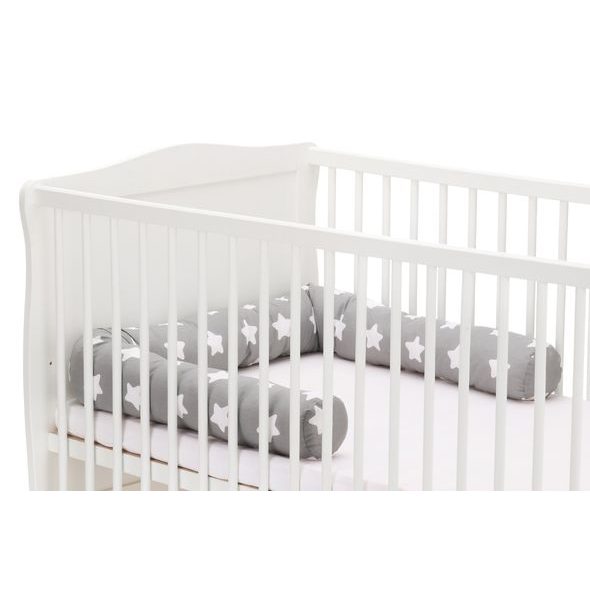 FILLIKID MANTINEL VÁLEC DO POSTÝLKY JERSEY STARS GREY 190 CM - MANTINELY - SPINKÁNÍ