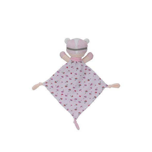 INTERBABY DEKA BERÁNEK & PADÁK + PŘÍTULKA - RŮŽOVÁ - DĚTSKÉ DEKY PRO MIMINKA - SPINKÁNÍ