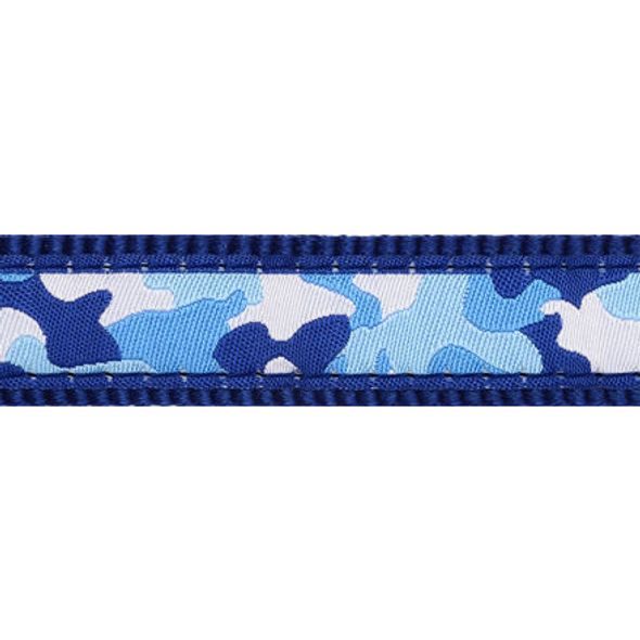 RED DINGO VODÍTKO RD PŘEP. 12 MM X 2 M - CAMOUFLAGE NAVY - PŘEPÍNACÍ VODÍTKA PRO PSY - CHOVATELSKÉ POTŘEBY MALVÍKZOO