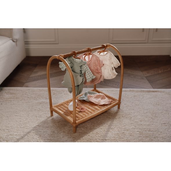 LITTLE DUTCH OBLEČENÍ NA PANENKU BABY GREEN CHECK - PANENKY A KOČÁRKY - PRO DĚTI