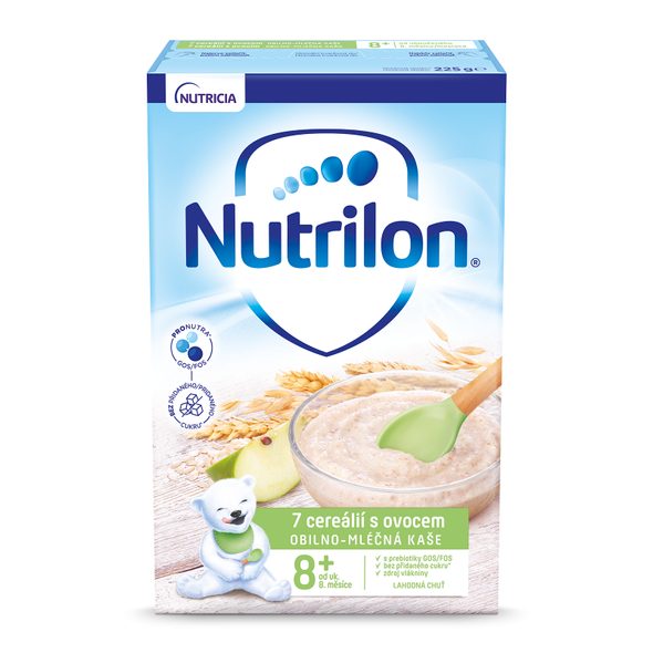 NUTRILON PRONUTRA® KAŠE 7 CEREÁLIÍ S OVOCEM 225G - KAŠE - KRMENÍ