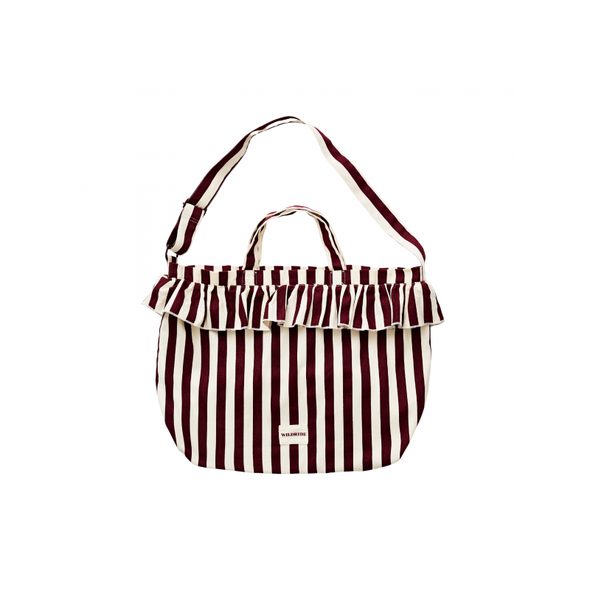 WILDRIDE TAŠKA PŘES RAMENO BORDEAUX STRIPE - NOSÍTKA - NOŠENÍ & SPORT