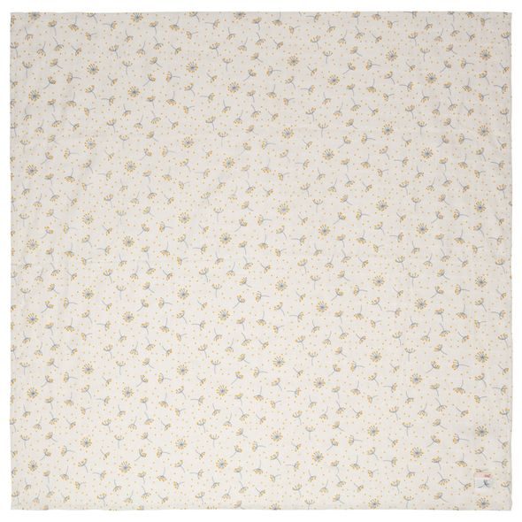 BEBE-JOU MUŠELÍNOVÁ PLENKA 110X110CM FABULOUS WISH GREY - LÁTKOVÉ PLENY SKLÁDANÉ - PŘEBALOVÁNÍ