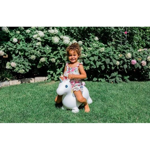 KINDSGUT SKÁKACÍ ŽVÍŘÁTKO JEDNOROŽEC - NAFUKOVACÍ SKÁKADLA - PRO DĚTI