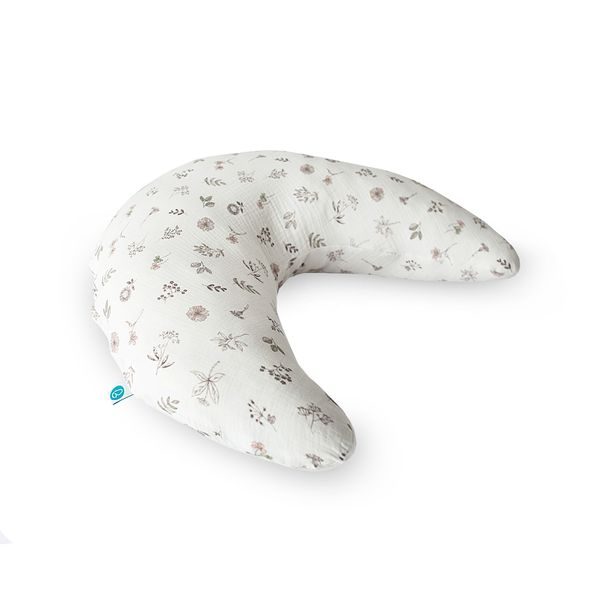 CEBA BABY POLŠTÁŘ KOJICÍ HUGGY (150X60X37) BASIC MUŠELÍN - KOJÍCÍ POLŠTÁŘE - KRMENÍ