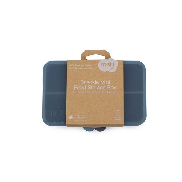 MELII SNACKLE BOX KRABIČKA NA SVAČINU MINI - LUXE MODRÁ - KRABIČKY NA SVAČINU - KRMENÍ