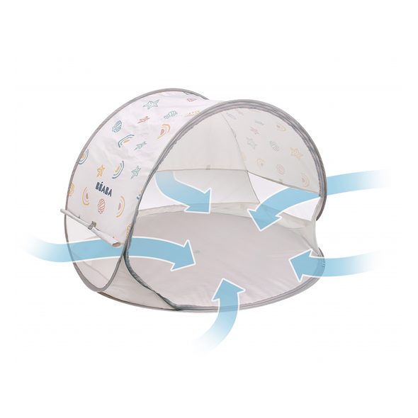 BEABA PLÁŽOVÝ STAN ANTI-UV CLAY EARTH - UV STANY - PRO DĚTI