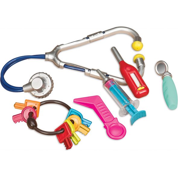 B-TOYS VETERINÁŘSKÝ KUFŘÍK CRITTER CLINIC - DOKTOR - PRO DĚTI