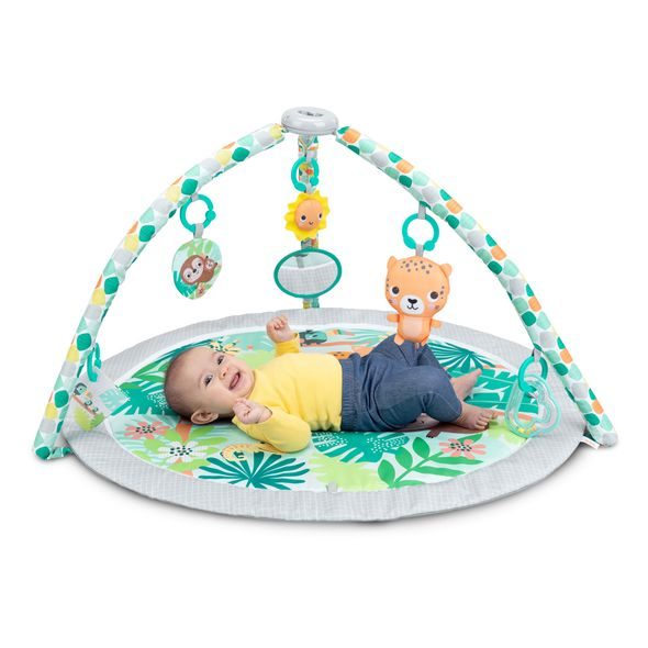 BRIGHT STARTS DEKA NA HRANÍ S AKTIVITAMI WILD RAINFOREST™ FOLDAWAY™ 0M+ - HRACÍ DEKY - PRO DĚTI