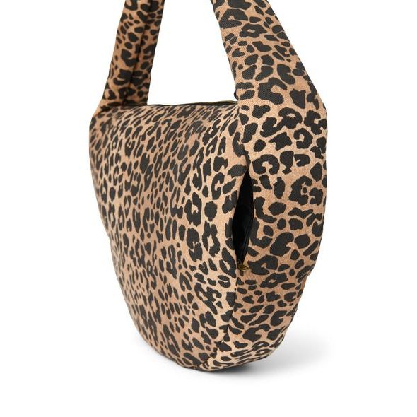 STUDIO NOOS COTTON CROSS BODY BAG BROWN LEOPARD - ORGANIZÉRY A KOŠÍKY - KOČÁRKY A PŘÍSLUŠENSTVÍ