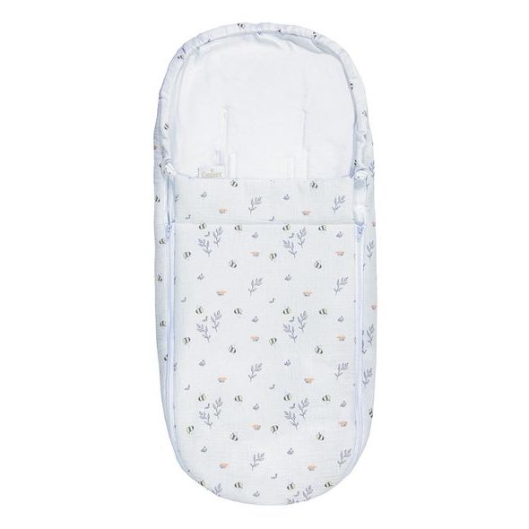 EMITEX NOVOROZENECKÝ FUSAK MUŠELÍN LITTLE BEE - FUSAKY DO AUTOSEDAČKY - AUTOSEDAČKY A PŘÍSLUŠENSTVÍ