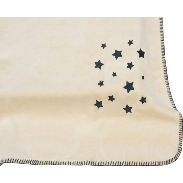 SCARLETT ŠPANĚLSKÁ DEKA 11227 BÉŽOVÁ 80X110CM - DĚTSKÉ DEKY PRO MIMINKA - SPINKÁNÍ