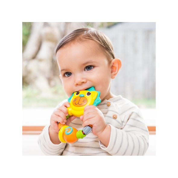 INFANTINO CHRASTÍTKO & KOUSÁTKO LVÍČEK - CHRASTÍTKA - PRO DĚTI