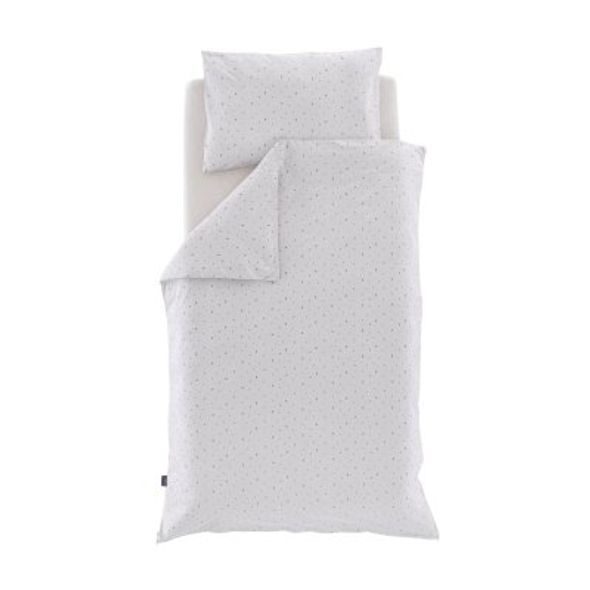 TRÄUMELAND POVLEČENÍ JERSEY 100/135 + 40/60 MOON GRAU - POVLEČENÍ DO POSTÝLKY - SPINKÁNÍ