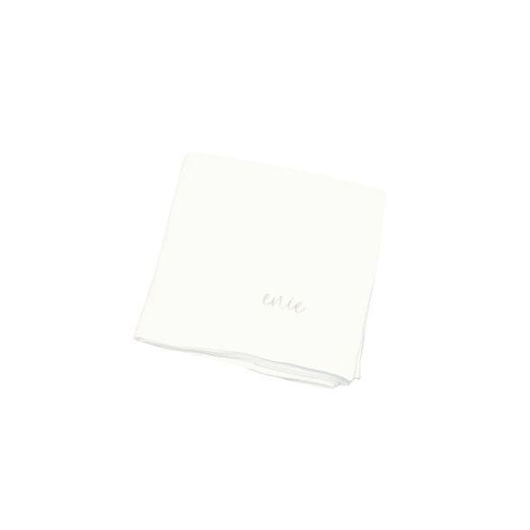 ENIE BABY MUŠELÍNOVÁ PLENKA 70X70CM BÍLÁ - 1KS - LÁTKOVÉ PLENY SKLÁDANÉ - PŘEBALOVÁNÍ