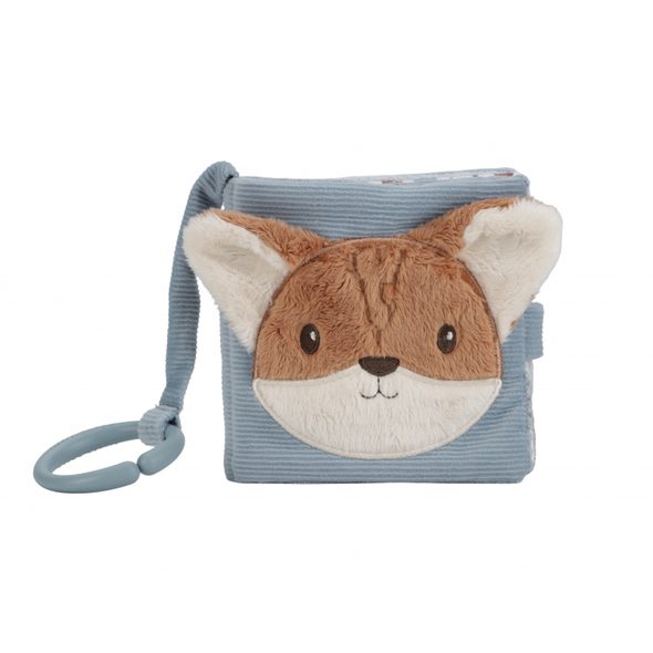 LITTLE DUTCH ZÁVĚSNÁ TEXTILNÍ KNÍŽKA S AKTIVITAMI FOREST FRIENDS - KNÍŽKY PRO NEJMENŠÍ - PRO DĚTI