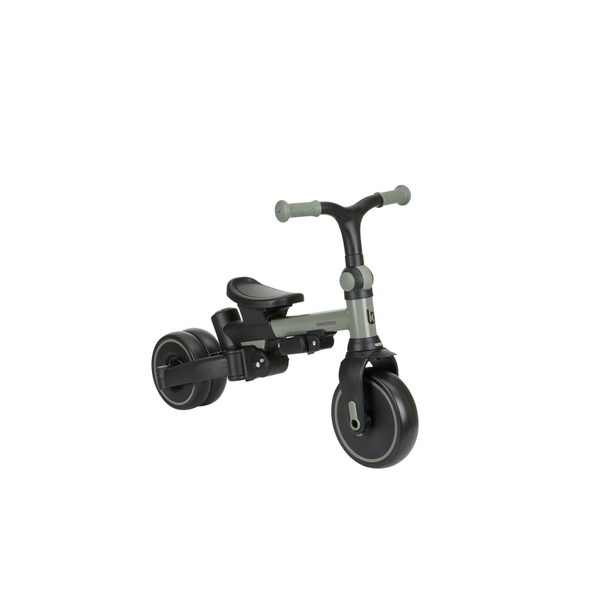 KIKKABOO TŘÍKOLKA 8V1 ALUMA ARMY GREEN - TŘÍKOLKY ŠLAPACÍ - NOŠENÍ & SPORT